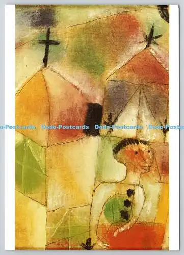 D329958 Paul Klee. Mädchen am Fenster. Vontobel. Feldmeilen und Zürich. Schweiz