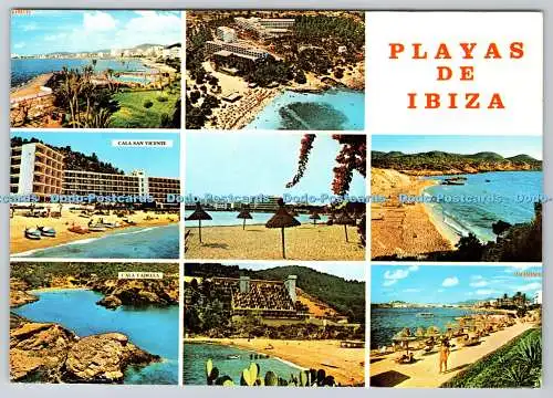 D327413 Playas de Ibiza. Cofiba Distribuciones S.A. Palma de Mallorca. 1988. Mu