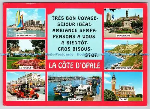 D332635 La Cote d Opale. Le Touquet. Cap Gris Nez. Dunkerque. Hardelot Plage. Ar