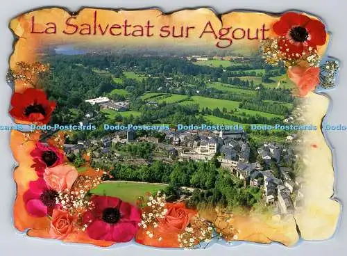 D332636 La Salvetat sur Agout. Halte sur le Chemin de St. Jacques de Compostelle