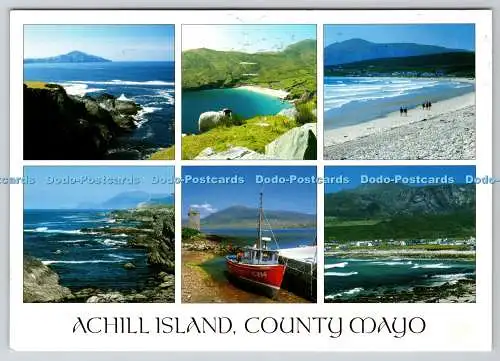 D327433 Achill Island. County Mayo. Peter O Toole. John Hinde Ltd. Multi View
