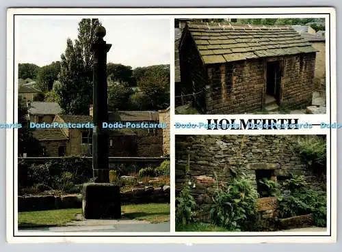 D332643 Holmfirth. Schleppgenn. Altes Gaol. Wells Goose Green. Peter Pedley Postkarte