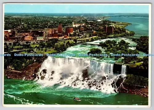 D327434 Niagarafälle. E. Ludwig. John Hinde Ltd. Royal Specialty Sales. Toronto