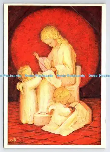D335404 Frau mit Kindern. R.O. B. 77 Kensington Church Str. London