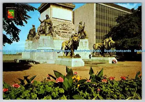 D327435 Brüssel. Kongresskolumne. Grab der unbekannten Soldaten. JVDB. Escudo de