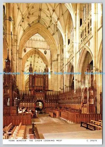 D329982 York Minster. Der Chor schaut nach Westen. Dekan und Chapter of York. Richter L