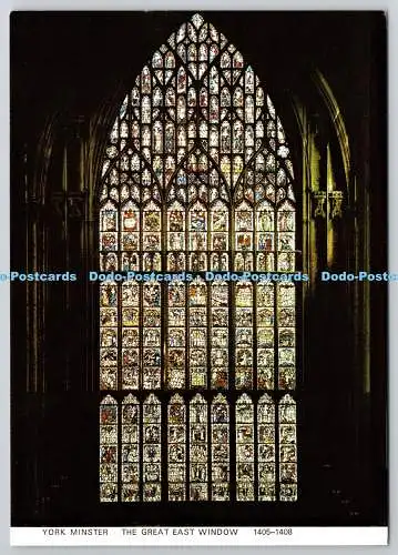 D329983 York Minster. Das große Ostfenster. Royal Commission on Historical Monu