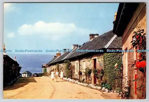 D332651 Schottland. Dumbartonshire. Loch Lomond. Luss Village. J. Arthur Dixon Ltd