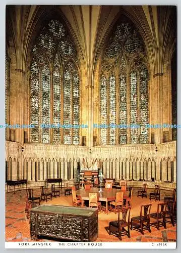 D329985 York Minster. Das Kapitelsaal. Dekan und Chapter of York. Richter Limite