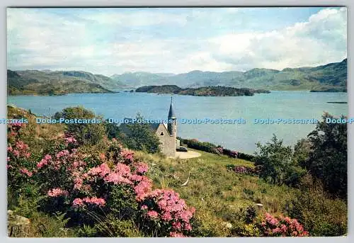 D332653 Loch Morar. Inverness Shire. Morar Kirche zeigen. J. Arthur Dixon Ltd