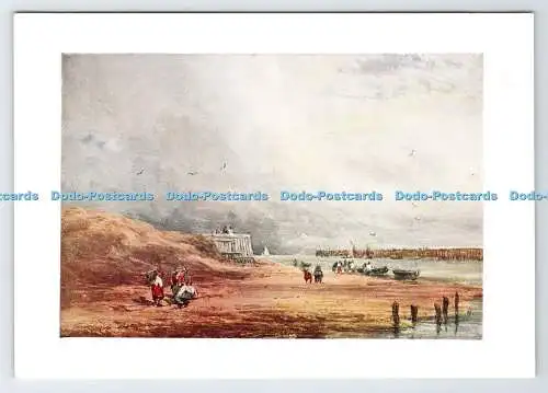 D335413 British Museum. Hafen von Calais. David Cox. Waterlow