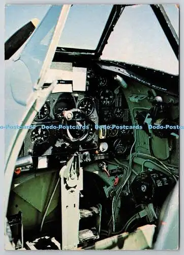 D329992 Vickers Armstrong Supermarine Spitfire F IX. Innenraum des Cockpits. Stuart