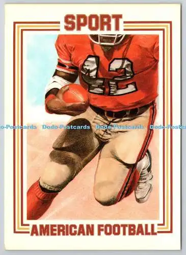 D329993 Sport. American Football. Neal Puddephatt. Camden Graphics 1986. London.