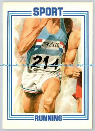 D329996 Sport. läuft. Neal Puddephatt. Camden Graphics 1986. London. England.