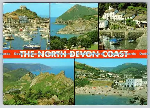D332662 The North Devon Coast. Ilfracombe. Combe Martin. Lynmouth. J. Salmon Ltd