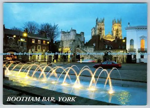 D332664 York. Bootham Bar. J. Salmon Ltd. Cameracolour