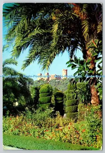 D329999 Espana. Balearen. Mallorca. Palma. El Castillo de Bellver desde los jard