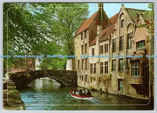 D327456 Brugge The Green Quay. Ein van Mieghem. Oostende. PM Brügge. 1989