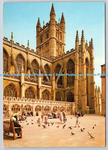 D330011 England. Avon. Bad. Die Abtei. DRG. J. Arthur Dixon. Großbritannien. Pos