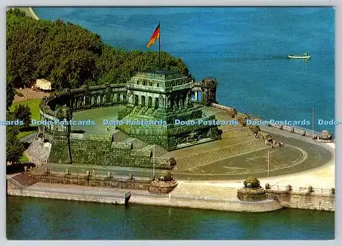 D327467 Koblenz am Rhein. Mahnmal der Deutschen Einheit. Rahmel Verlag GmbH. Pul