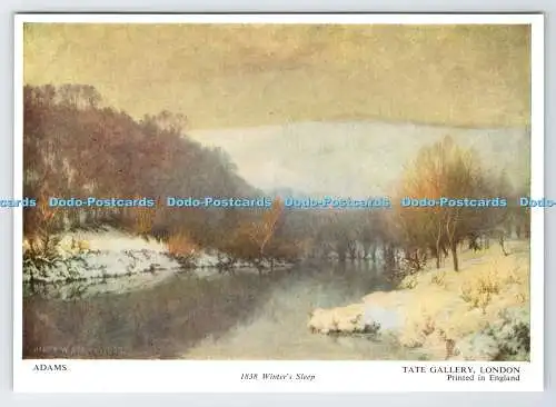 D335436 London. Tate Gallery. Winterschlaf. Adams