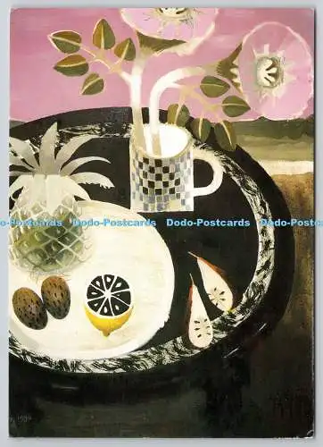 D330023 Royal Academy of Arts. Mary Fedden Ra 1994. Der schwarze Tisch. Das Leuchtfeuer
