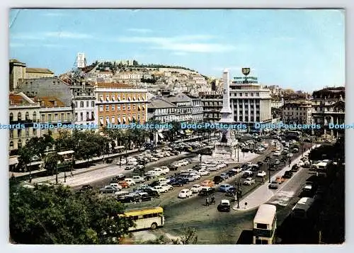 D335444 Portugal. Restauradores Square. Lissabon. J. Arthur Dixon. Inverness. Scot