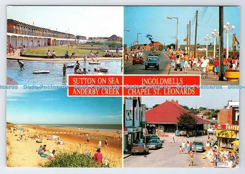 D335454 Sutton on Sea. Anderby Creek. Golden Shield. Multi View