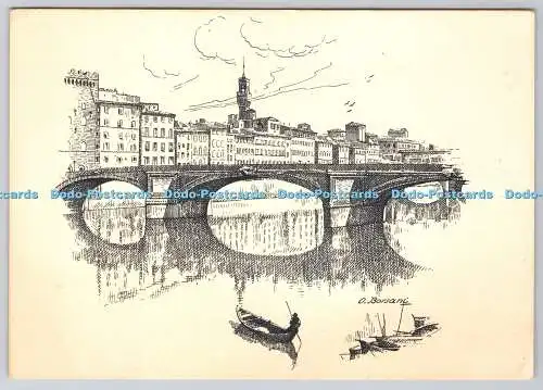 D327490 Firenze. Ponte S Trinita. Giusti di S Becocci. Nova Lux