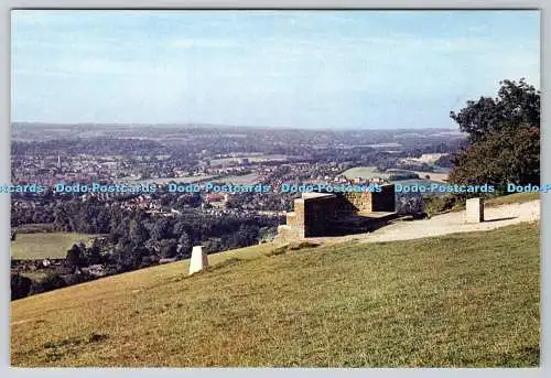 D327491 Der Aussichtspunkt. Box Hill. Surrey. J. Arthur Dixon Ltd. Newport. I.B