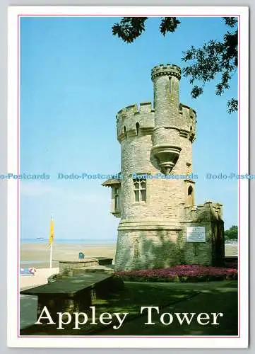 D330043 Isle of Wight. Appley Tower. The Seafront. Patrick Eden. J. Arthur Dixon