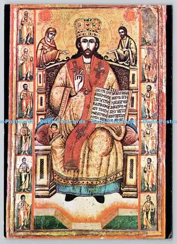 D330078 Veliko Tarnova. Bezirksmuseum für Geschichte. Deesis mit Aposteln. Septem