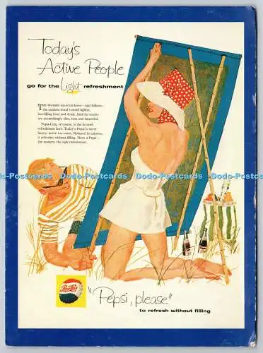D330079 Aktive von heute gehen zur leichten Erfrischung. Pepsi bitte auffrischen