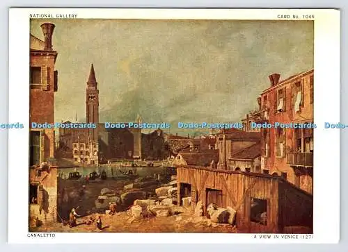 D335501 Nationalgalerie. Ein Blick in Venedig. Canaletto. Waterlow. London