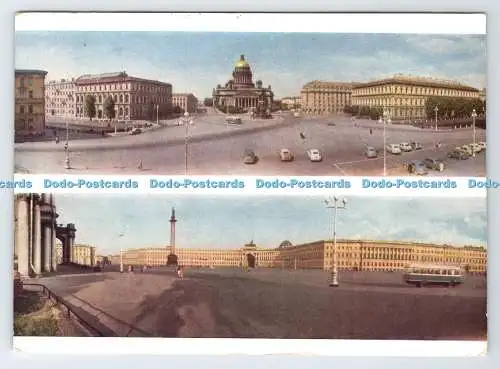 D335508 Leningrad. Isakievskaya Square. Palastplatz. Kommunikationsministerium der UdSSR