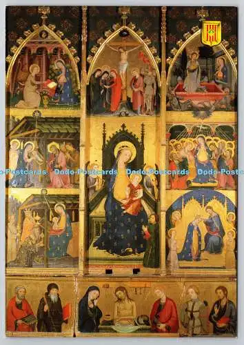 D330100 Lleida. La Seu d Urgell. Altarstück von Abella de la Conca. Pere Serra.