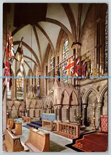D330104 Lincoln Cathedral. Kapellen im nördlichen Querschiff. Topische Presse. London.