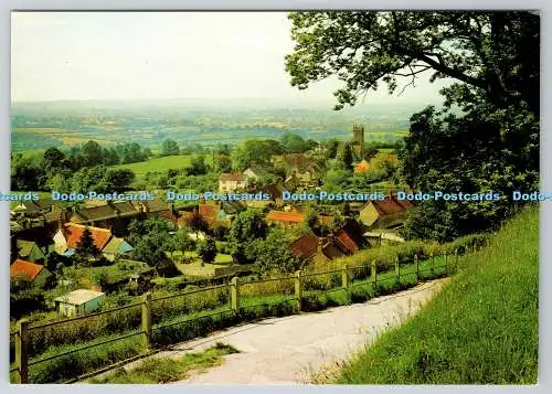 D332765 Shaftesbury. Dorset. St. James Village and Church. J. Arthur Dixon Ltd