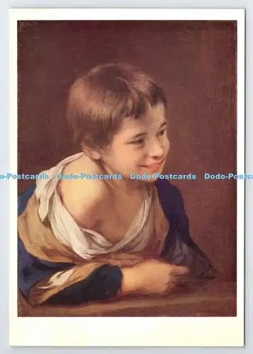 D335523 National Gallery. Ein Bauernjunge, der sich auf eine Schwelle lehnt. Murillo. Waterlow. Lo