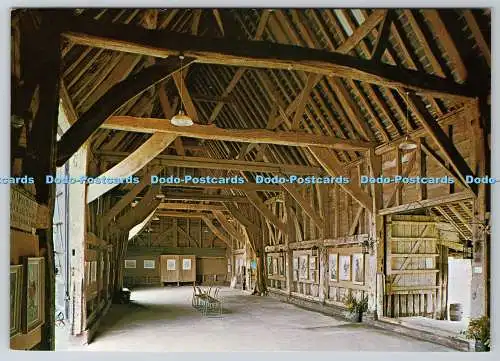 D327587 Michelham Priory. East Sussex. Die große Scheune. Judges Ltd. Hastings