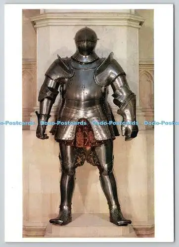 D330137 Heinrich VIII Rüstung 1540. The Royal Collection. Lund Humphries. Postkarte