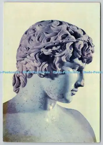 D330140 Griechenland. Museum von Delphi. Antinoos. E. Tzaferis S.A. Athens. N. 3. Post