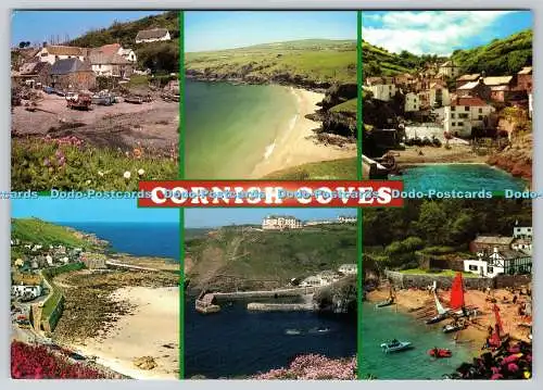 D332803 Cornish Coves. Cadgwith. Fowey. Bossiney und Portloe. John Hinde Ltd. Mu