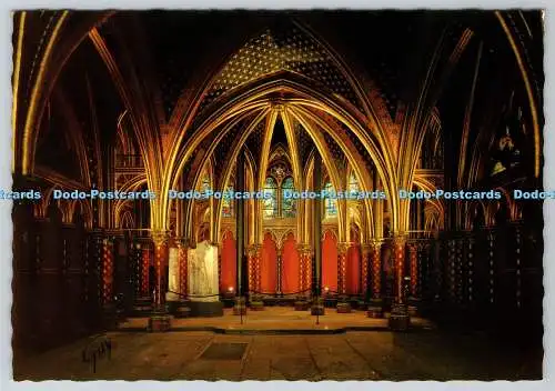 D327609 Paris. La Sainte Chapelle. Andre Leconte. D Art GUY. MS