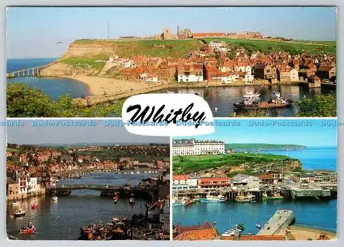 D332814 Whitby. Blick auf die Stadt. W. T. W. Dennis and Sons Ltd. Multi View