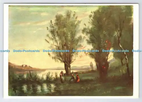 D335574 Paris. Musee du Louvre. Le Repos Sous Les Saules. J. B. C. Corot. Köche