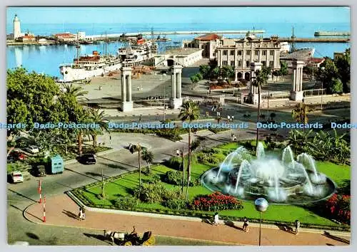 D327615 Malaga. Costa del Sol. Place de Queipo de Llano. Garcia Garrabella y Cia