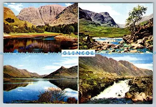 D332830 Glencoe. Stob Coire und Lochan. Die drei Schwestern vom Fluss Coe. J.