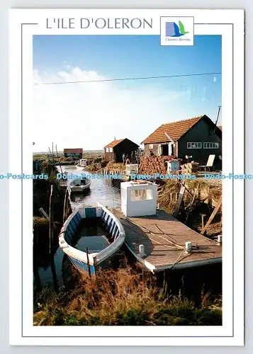 D335595 L Ile D Oleron. Chenal Ostreicole a Ors. Compa Carterie. C. Zindel. 1995