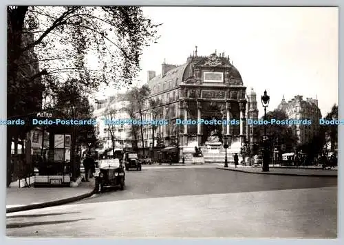 D327636 Paris 1900. Place Saint Michel. Editions d Art Yvon. S.P.A.D.E.M